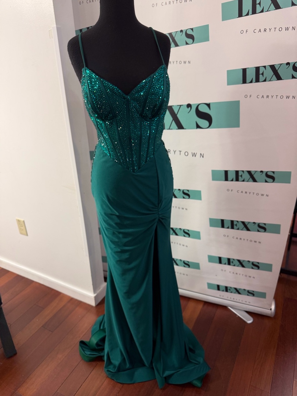 Jovani Sweetheart Gown with Corset Back
